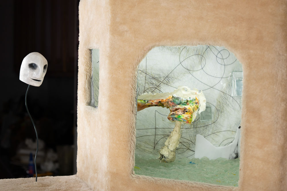 Amy Stober for Aurelia 891 N. Main Sinkhole and Collisionscraft featured on Ofluxo and catbox with tosoplasma grannii maybe exhibition